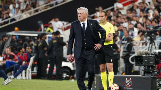 Ancelotti: «Na primeira parte não jogámos futebol»