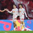 Festejos do RB Leipzig