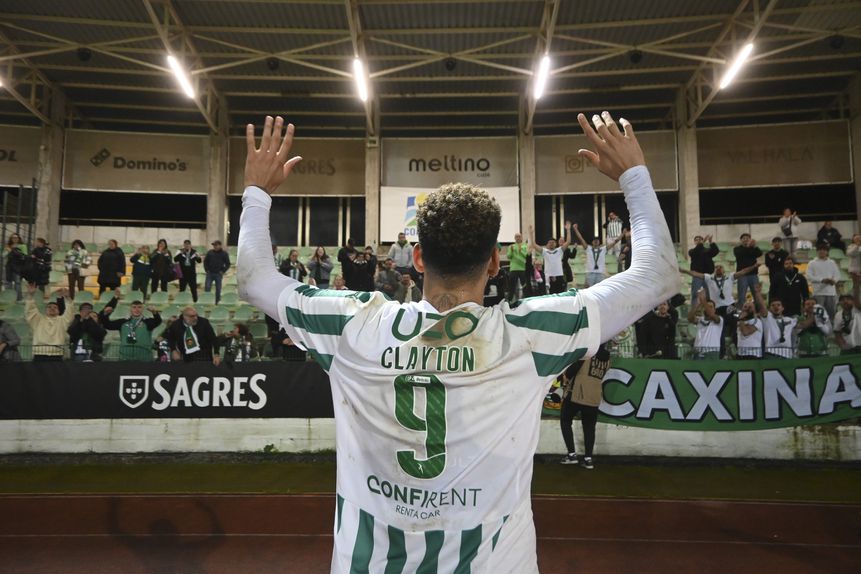 Clayton contribuiu de forma decisiva para a vitória do Rio Ave sobre o Casa Pia (3-1), num duelo dos oitavos de final da Taça de Portugal