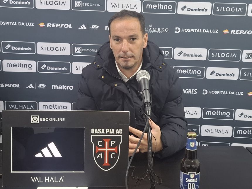 Petit enaltece a exibição da sua equipa no duelo com os casapianos e diz acreditar numa chegada à final da Taça de Portugal