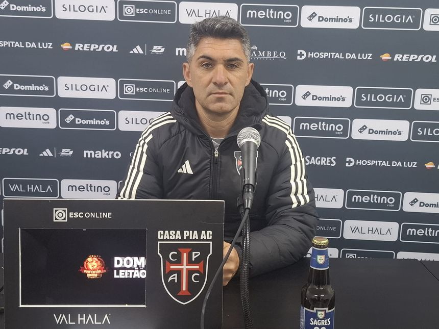 Alexandre Santana falou da (in)eficácia como estando na base do desfecho do jogo entre o Casa Pia e o Rio Ave, que os vila-condenses venceram por 3-1