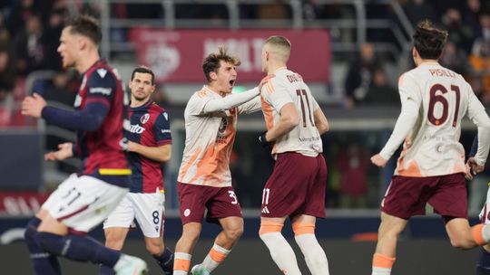 Serie A: Bolonha sofre empate frente à Roma ao cair do pano