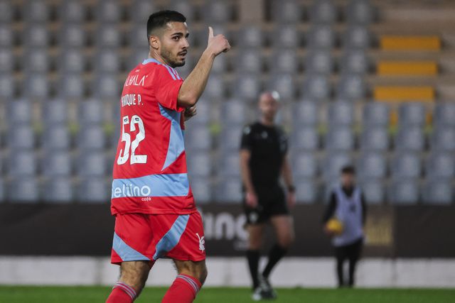 Henrique Pereira foi o autor do único golo do Casa Pia na derrota frente ao Rio Ave (1-3), para os oitavos de final da Taça de Portugal