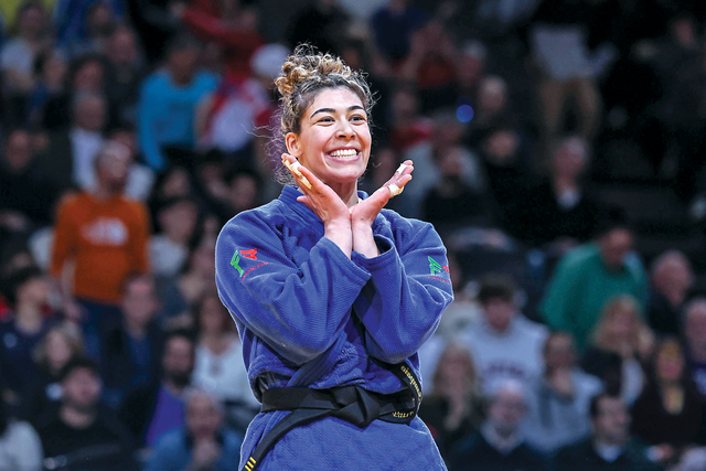 Capital francesa tem sido local de alegria para a judoca do Gualdim Pais       Emanuele Di Feliciantonio/IJF