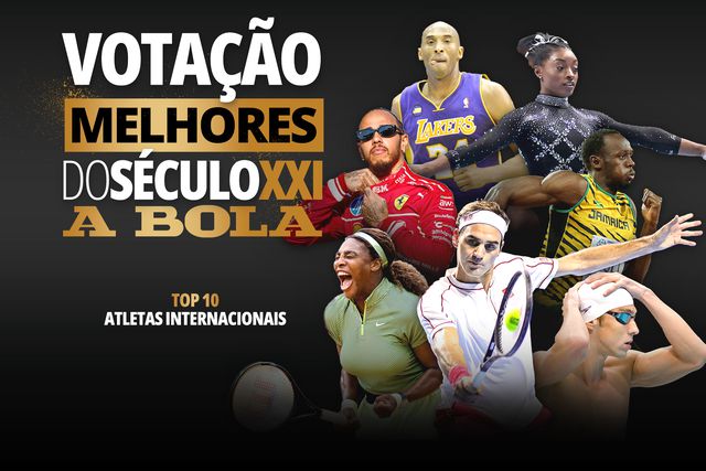 Melhores do século XXI: escolha o TOP 10 de atletas internacionais