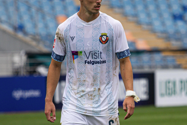 Vasco Moreira ao serviço do Felgueiras - Foto: Felgueiras/ Facebook