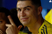 Gesto polémico de Ronaldo