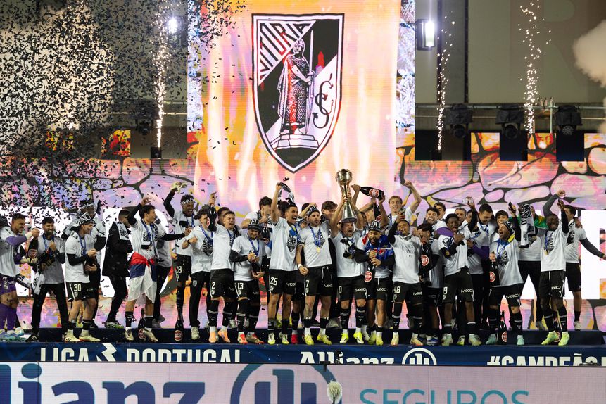 Vitória de Guimarães foi a terceira equipa minhota a conquistar a Taça da Liga, depois de SC Braga e Moreirense - Foto: IMAGO