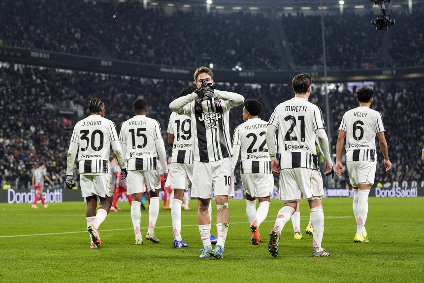 Kenan Yildiz marcou na vitória da Juventus