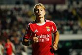 Andreas Schjelderup, extremo do Benfica — Foto: Imago