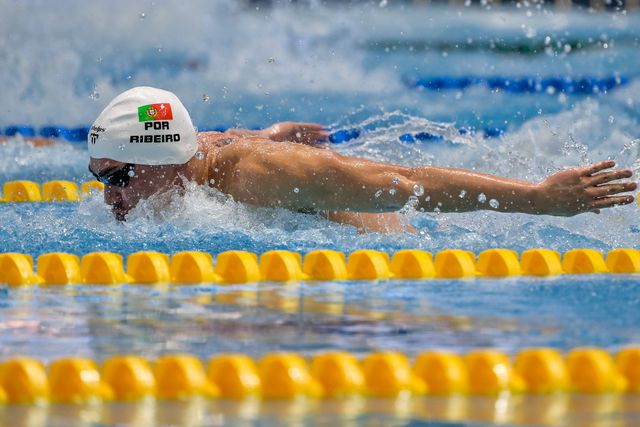 Diogo Ribeiro nas meias-finais dos 100m livres