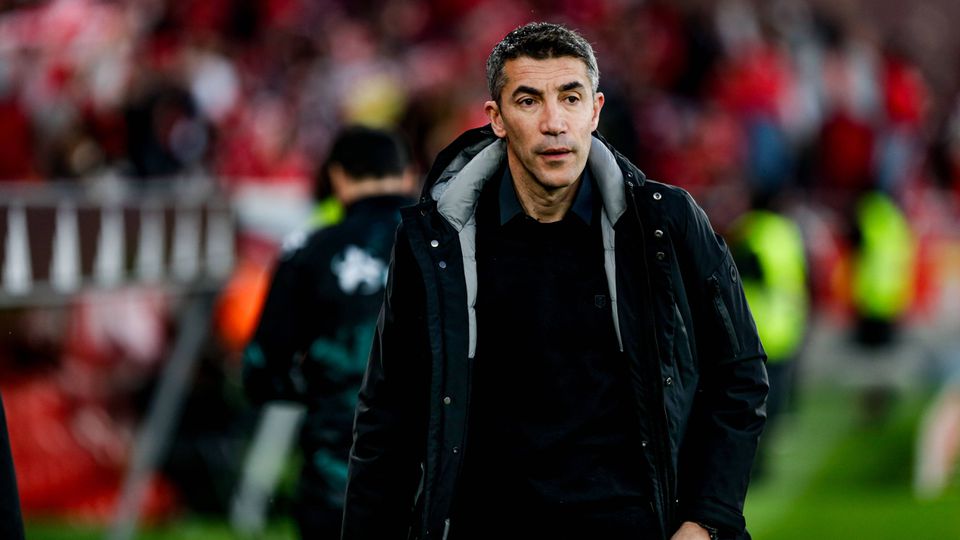 Bruno Lage, treinador do Benfica