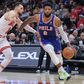 Paul George ao serviço dos Philadelphia 76ers