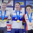 Maria Martins medalha de bronze em scratch nos Europeus de pista