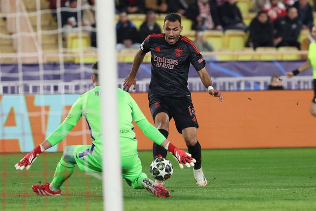 O 1-0 no Mónaco, por Pavlidis (Imago)