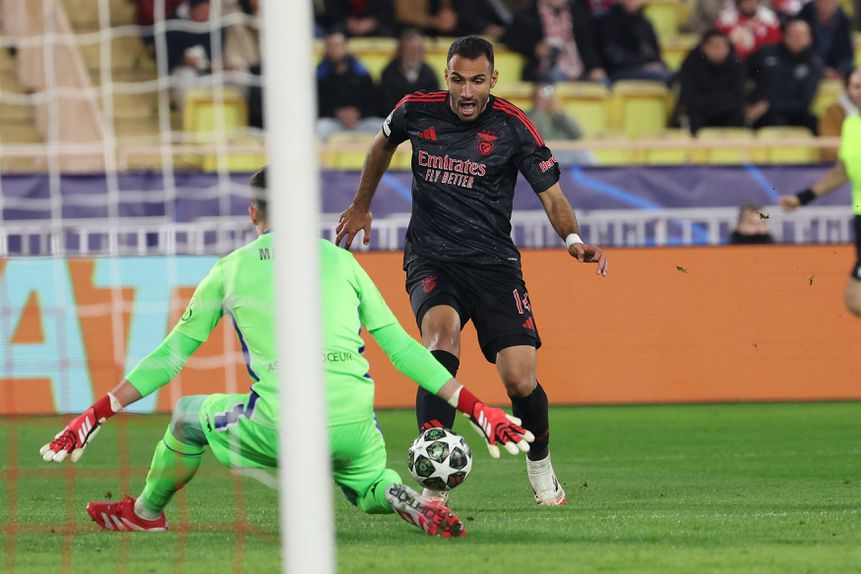 O 1-0 no Mónaco, por Pavlidis (Imago)