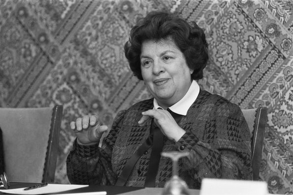 Maria de Lourdes Pintassilgo era 'a primeiro-ministro' em 1979. FOTO IMAGO