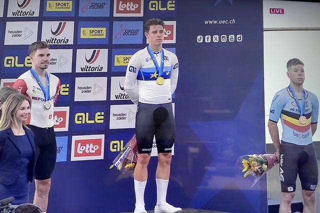 Rui Oliveira de prata em eliminação nos Europeus de pista