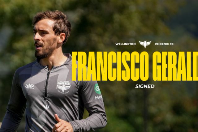 Francisco Geraldes foi emprestado Wellington Phoenix