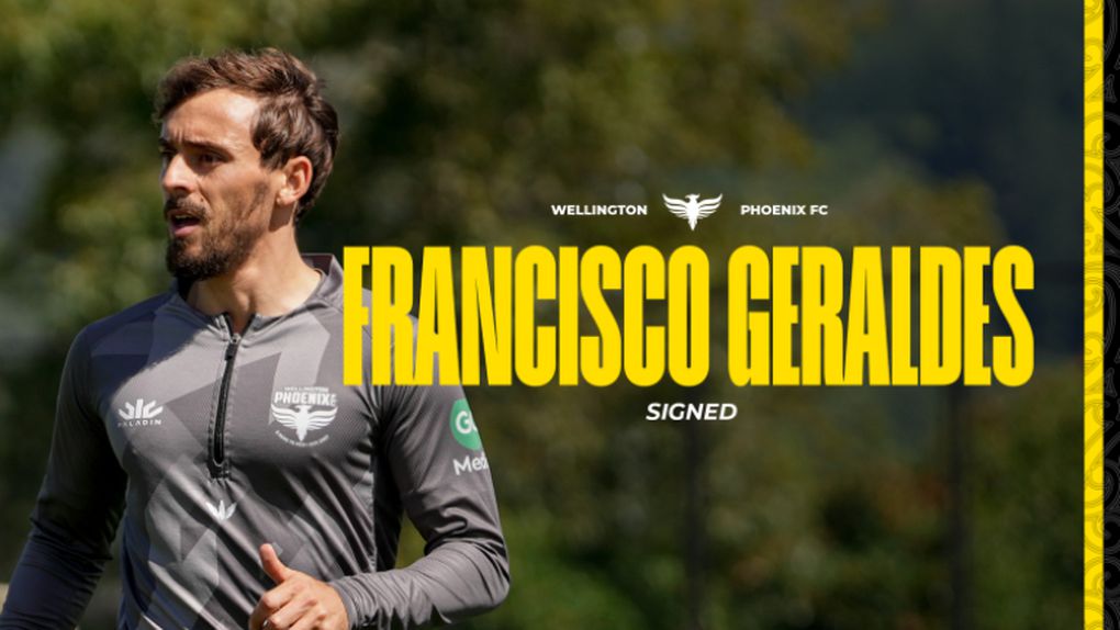 Francisco Geraldes foi emprestado Wellington Phoenix