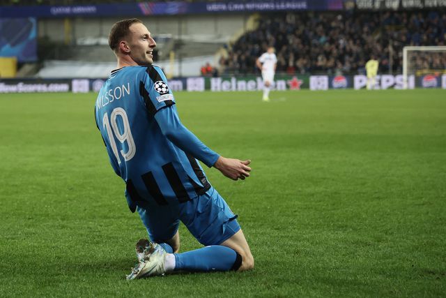 Nilsson festeja golo