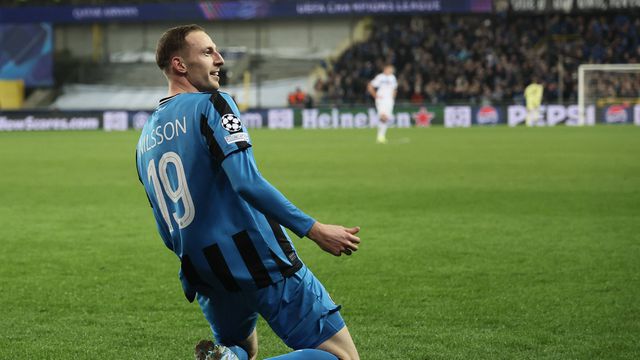 Nilsson festeja golo