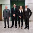 Coronel Nélson Nave, Bruno Sá, Andreia Sorreluz e Pedro Pratas entregaram candidatura às eleições do Sporting - Foto: A BOLA