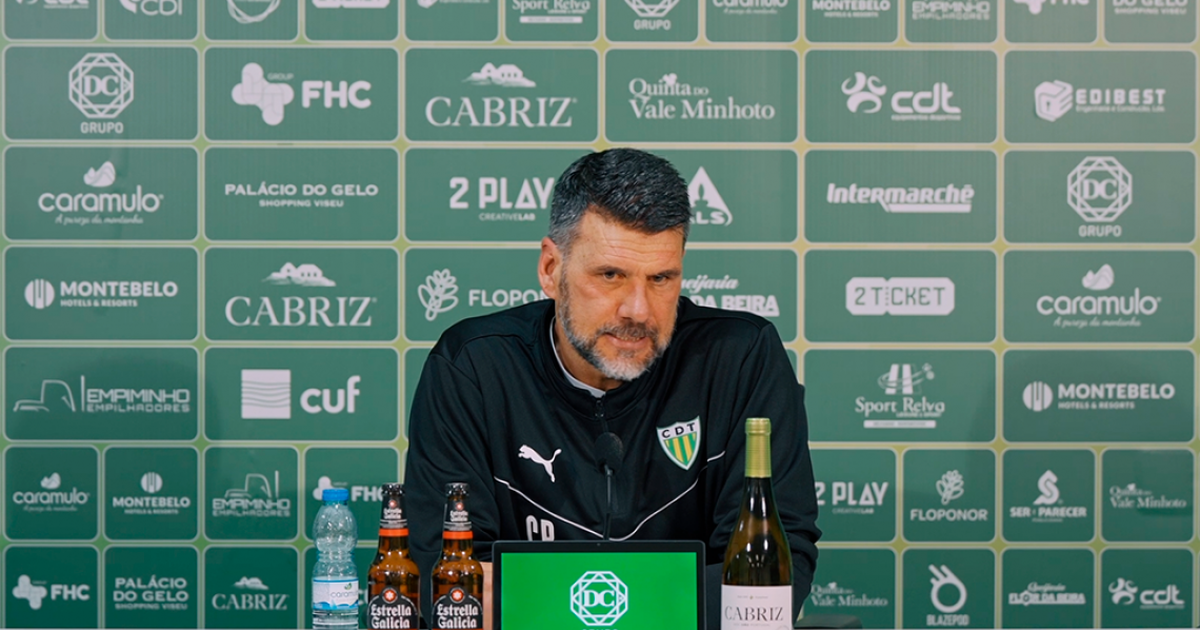 Cristiano Bacci: «Tenho de levar o Tondela à manutenção»