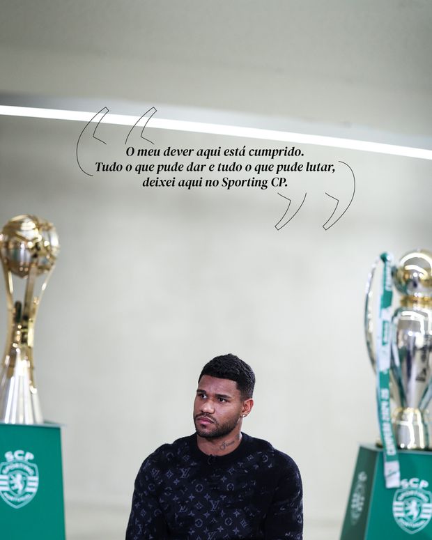 Matheus Reis deu uma entrevista de despedida à Sporting TV