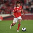 António Silva prepara-se para somar o 100.º jogo no campeonato pelo Benfica  — Foto: Miguel Nunes