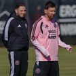 Lionel Messi no treino do Inter Miami