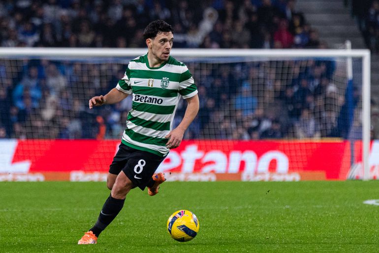 O 4.º mais influente da Liga é Pedro Gonçalves, do Sporting, com 10 golos e 5 ofertas para golo (Foto: Imago)