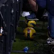 Imagem das bolas recolhidas no Dragão - SPORT TV