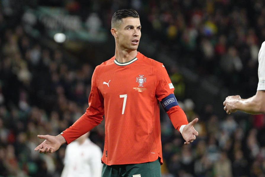 Cristiano Ronaldo, avançado de 41 anos e capitão da Seleção Nacional