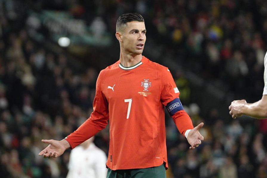Cristiano Ronaldo, avançado de 41 anos e capitão da Seleção Nacional