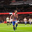 Griezmann marcou o segundo golo do Atlético Madrid, que teve uma noite quase perfeita frente ao Barcelona - FOTO IMAGO