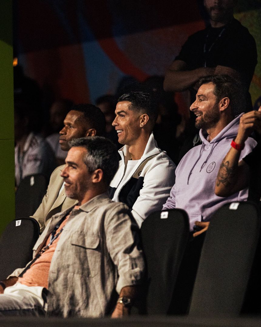 Cristiano Ronaldo e José Semedo, CEO do Al Nassr - Foto: Premier Padel