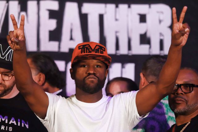 Floyd Mayweather Jr retirou-se em 2017. IMAGO