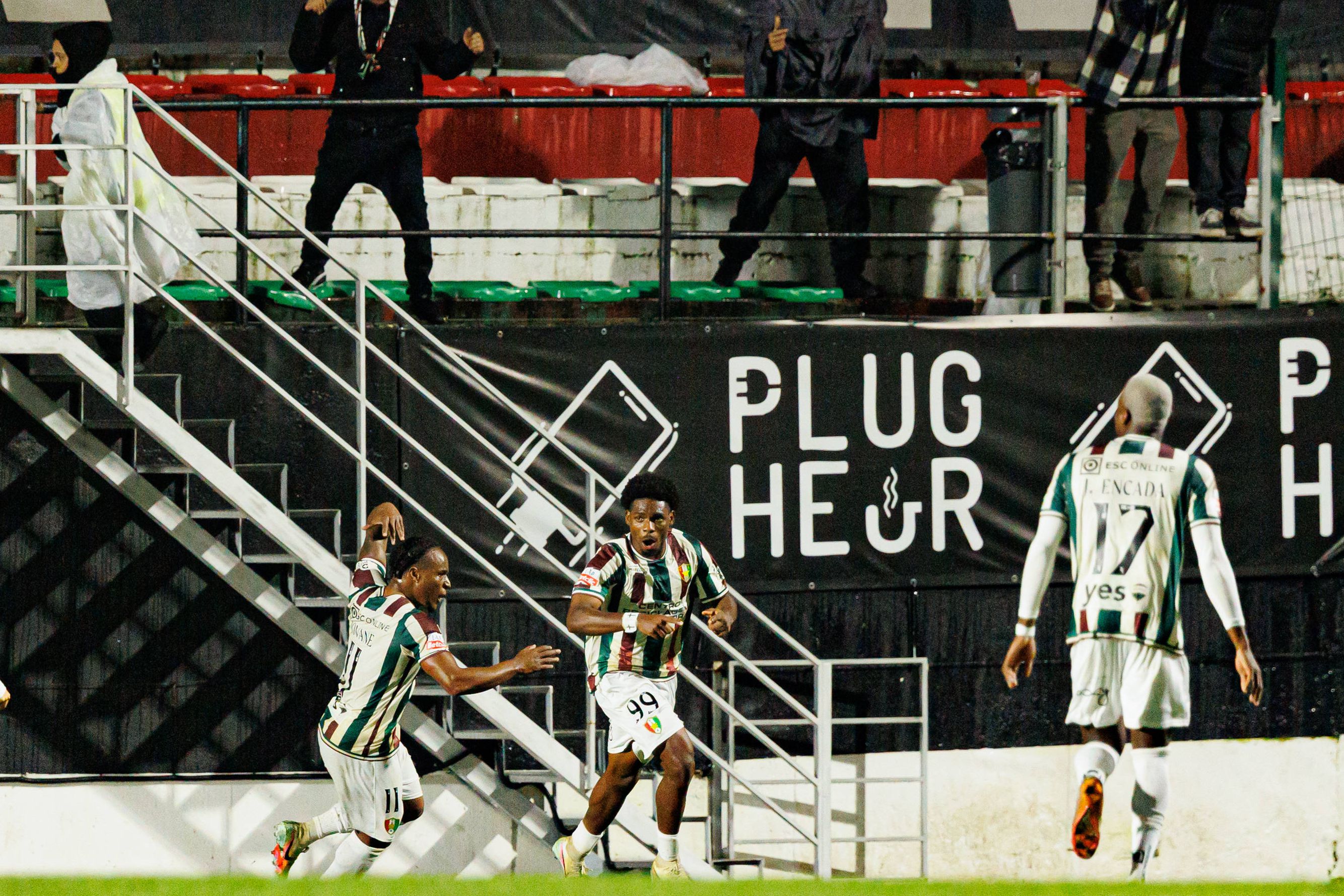 Jovane Cabral celebra golo frente ao Santa Clara