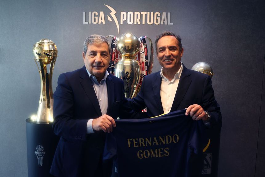 Fernando Gomes e Reinaldo Teixeira - Foto: Liga