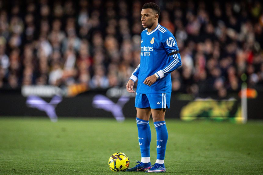 Mbappé, avançado do Real Madrid