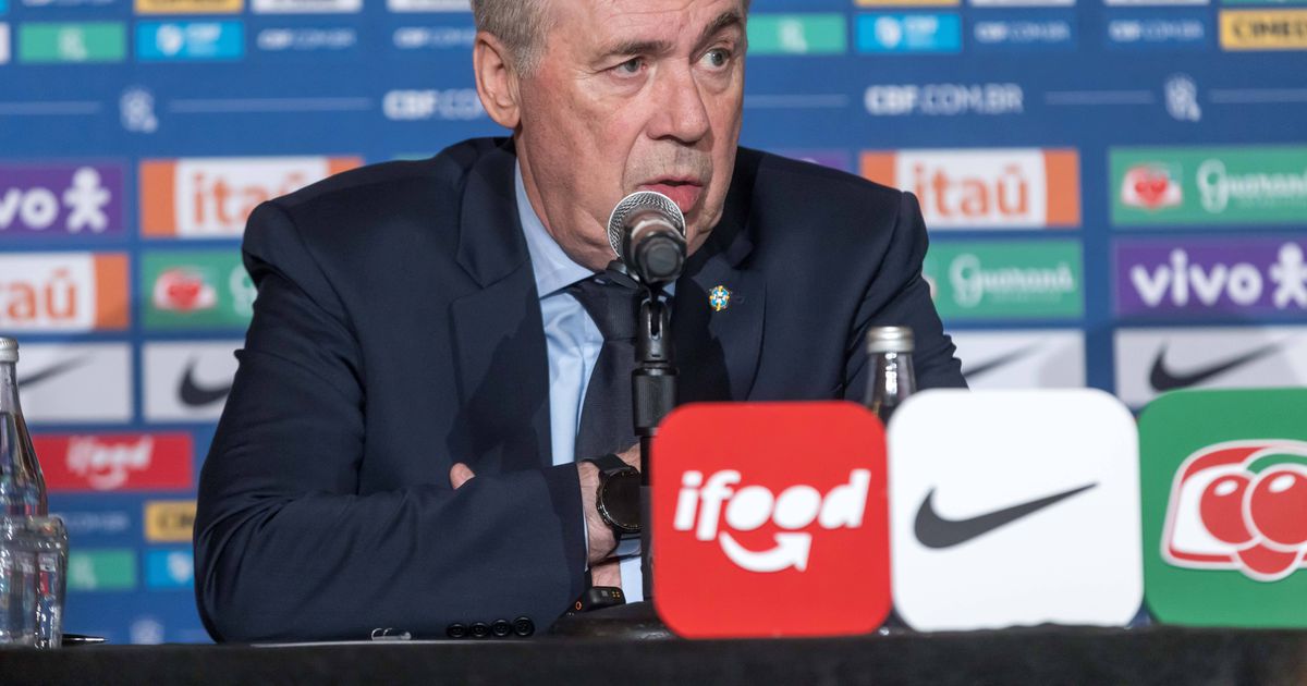 Carlo Ancelotti prepara-se para renovar com o Brasil até 2030