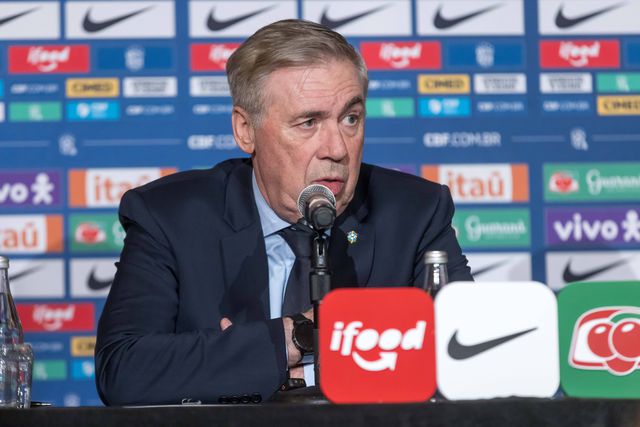 Carlo Ancelotti está no cargo desde maio do ano passado