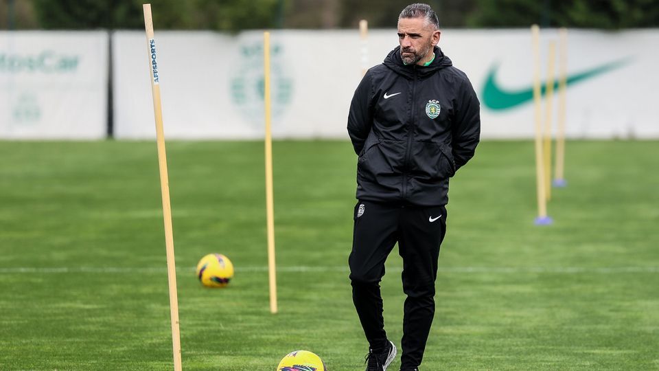 Treino do Sporting com sete ‘reforços’