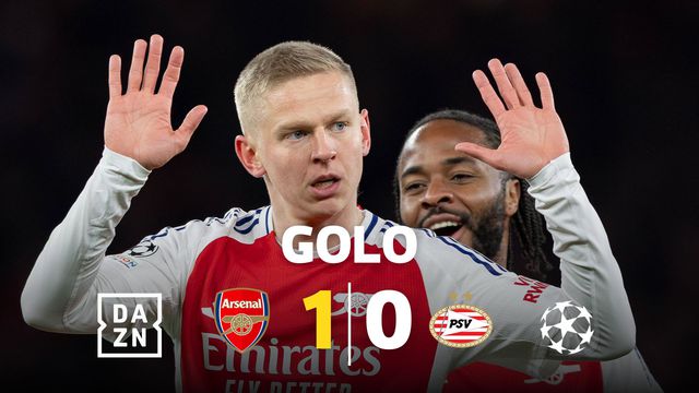 Zinchenko marca ao PSV e pede desculpa (vídeo)