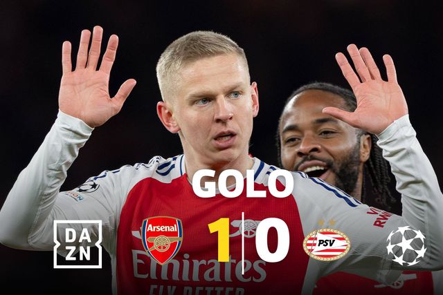 Zinchenko marca ao PSV e pede desculpa (vídeo)