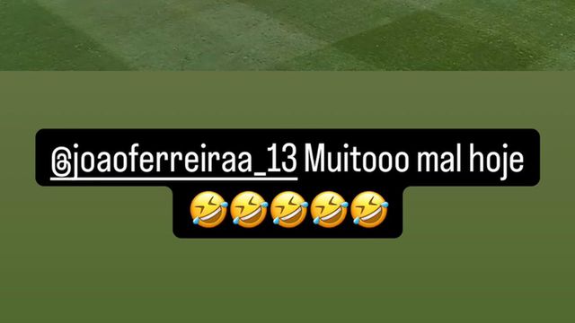 Que remate foi esse? Niakaté brinca com João Ferreira após lance no treino do SC Braga (vídeo)