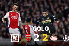 PSV não desiste: 'chapelada' de Driouech empata jogo no Emirates (vídeo)