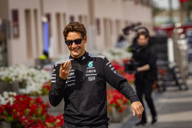 George Russell, piloto da Mercedes