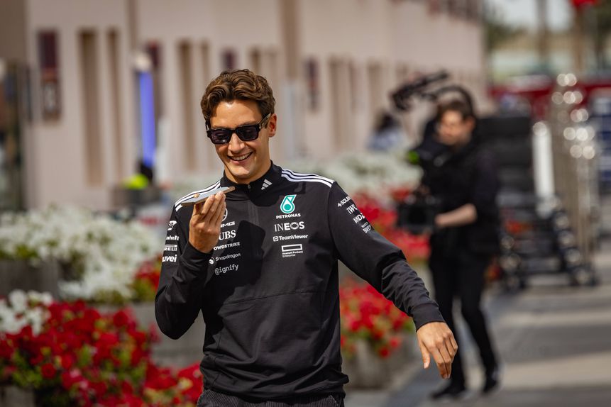 George Russell, piloto da Mercedes